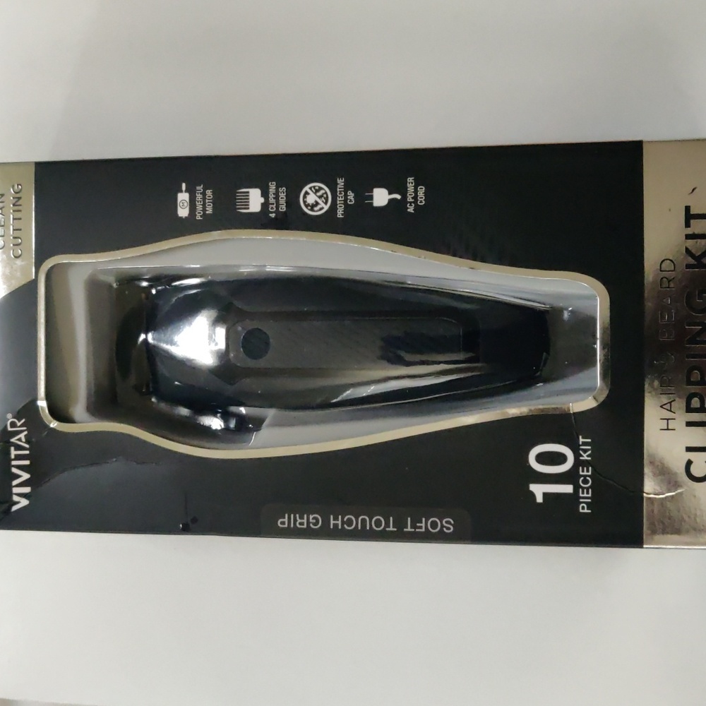 Hair and beard clippings kit